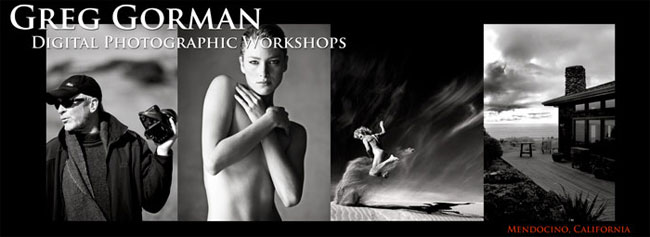 Greg Gorman Digital Photographic Workshops